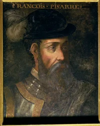 Retrato de Francisco Pizarro (c.1478-1541) Conquistador espanhol do Peru